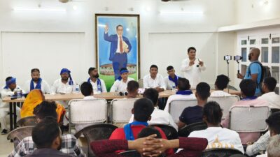 पटना में बहुजन आर्मी की बिहार स्तरीय बैठक, गोल्डन दास बोले— समाज के हर वर्ग को न्याय दिलाने के लिए संगठन को मजबूत करना होगा