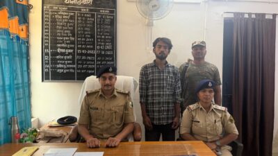 मोतिहारी: लखौरा के झिटकहिया में अवैध देशी पिस्तौल और जिंदा कारतूस के साथ युवक गिरफ्तार