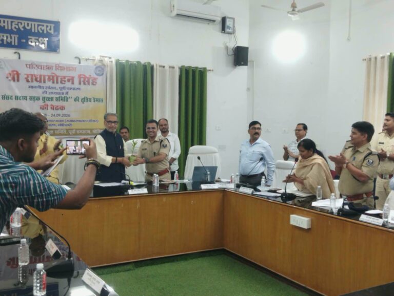 मोतिहारी सड़क सुरक्षा समिति की बैठक, ब्लैक स्पॉट और दुर्घटनाओं पर हुई समीक्षा