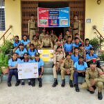 25 बिहार बटालियन NCC का नरकटिया स्कूल में मिलेट जागरूकता कार्यक्रम