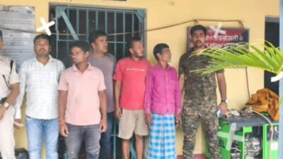 सुगौली पुलिस ने 5 कुर्की वारंटी गिरफ्तार, न्यायिक हिरासत में भेजे गए